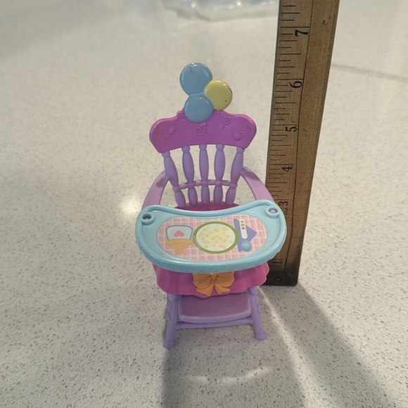 My little Pony 2009 Retired Newborn Cuties Feeding time chair - Picture 6 of 8